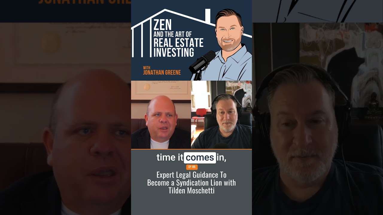 Expert Legal Guidance To Become a Syndication Lion #realestateinvesting #syndication