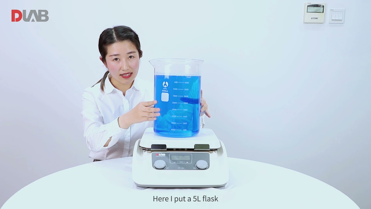 DLAB new product-10 inch magnetic hotplate stirrer!