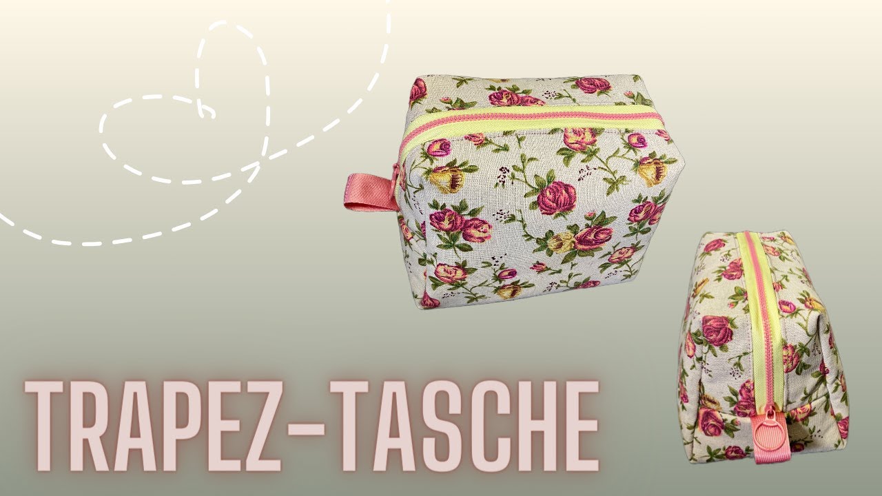 Trapez - Tasche nähen
