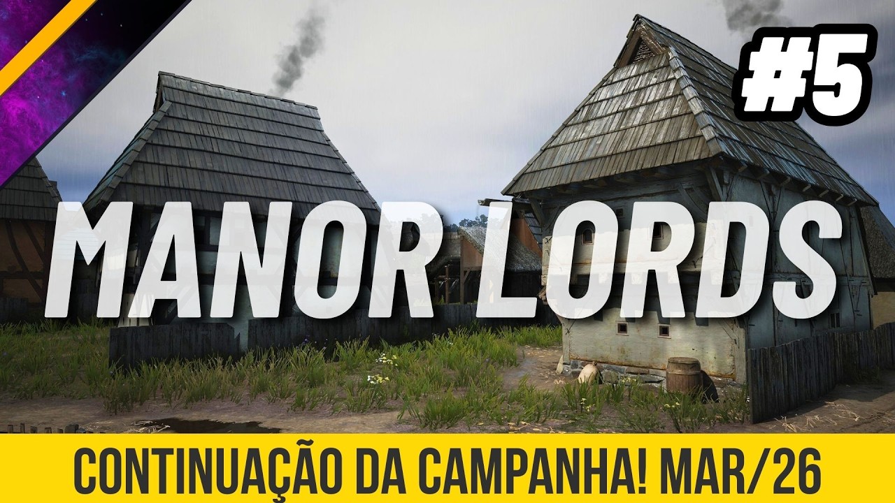 MANOR LORDS - Versão Experimental - Continuação das Cadeias Produtivas e Expansão da Vila!