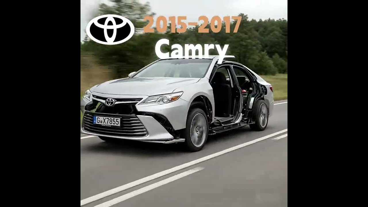 Toyota Camry Evolution 🚗 Old vs New (1982–2025)