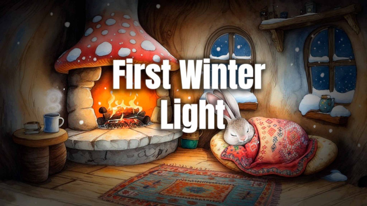 Everyday Magic ❄ The First Light Over Frozen Fields | Deep Focus Storybook Folk for Study