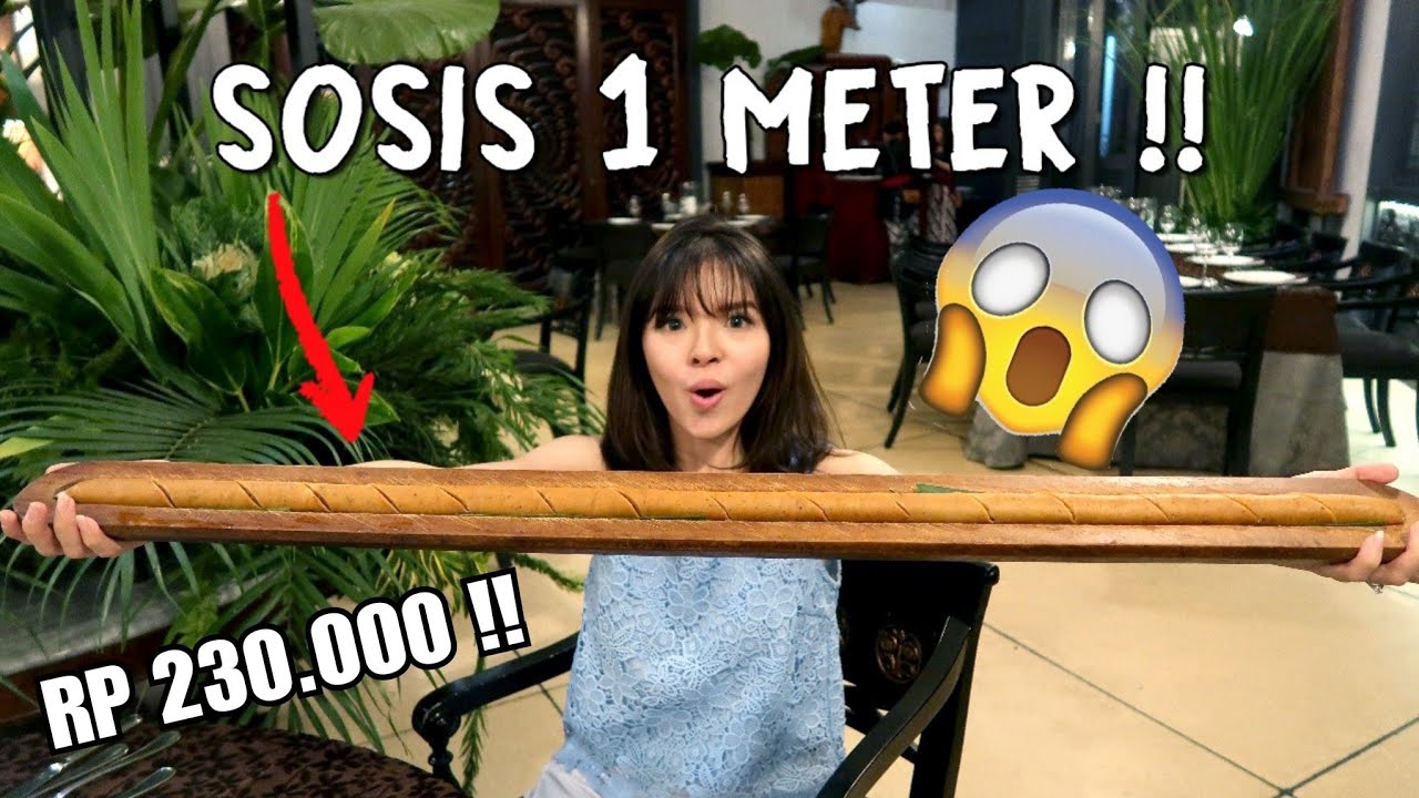 SOSIS RAKSASA SEPANJANG 1 METER !! NGERI...