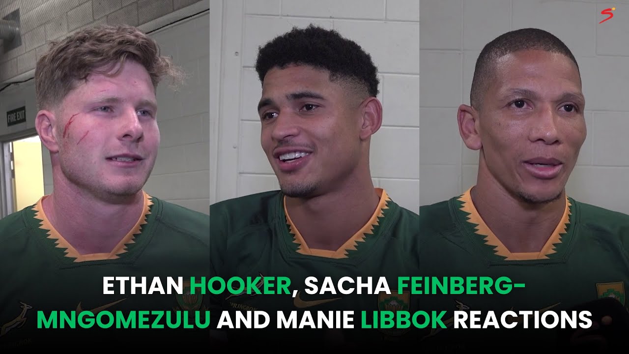 Ethan Hooker, Sacha Feinberg-Mngomezulu & Manie Libbok Reactions | What Goes On Tour