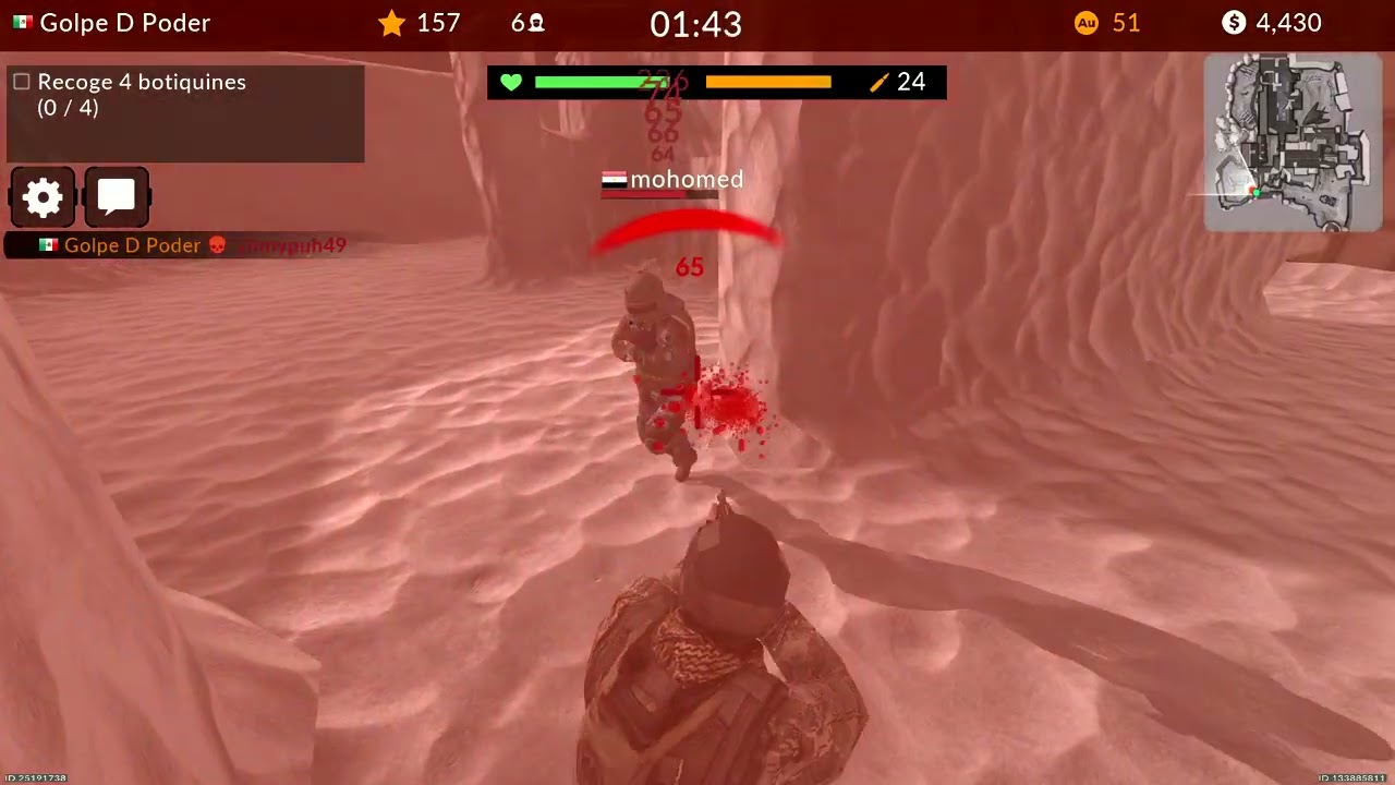 Code of War batalla 1