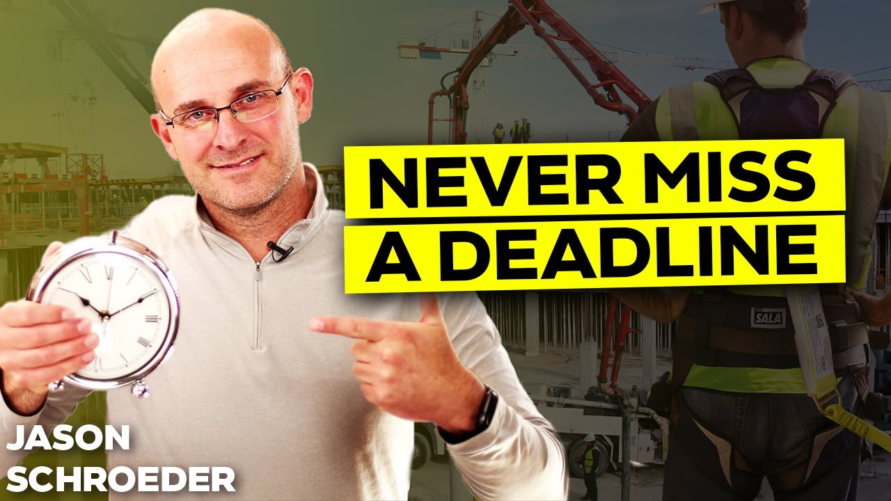 How To Make A Construction Project Schedule