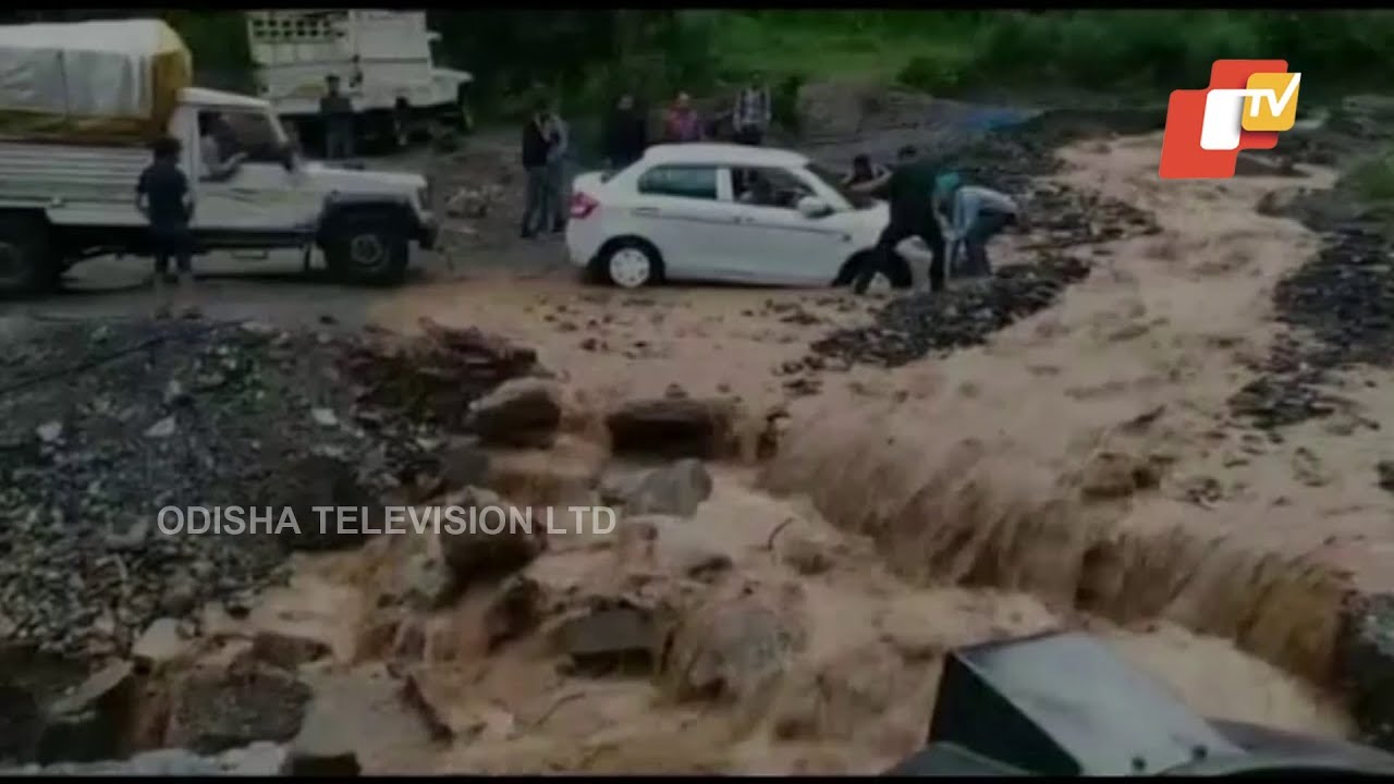 Flash Flood In Shimla