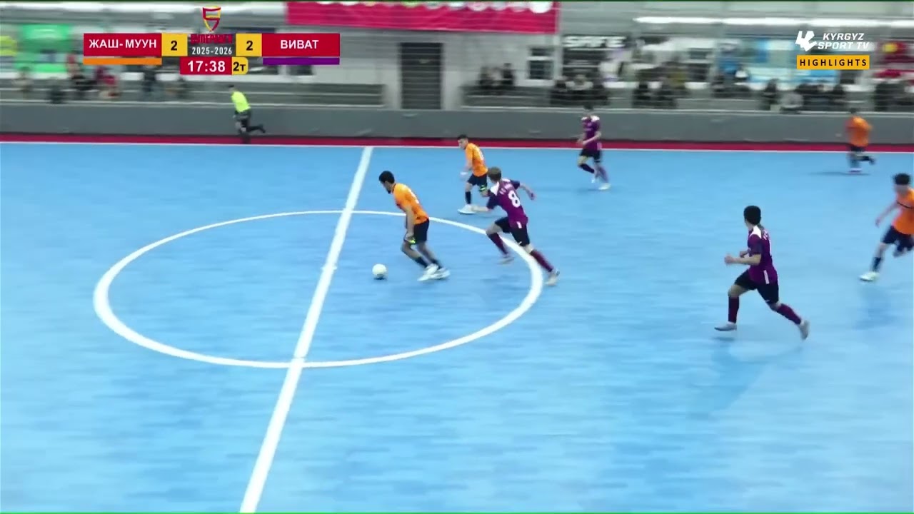 HIGHLIGHTS | Жаш Муун - Виват l Футзал l Суперлига l 2025 2026©