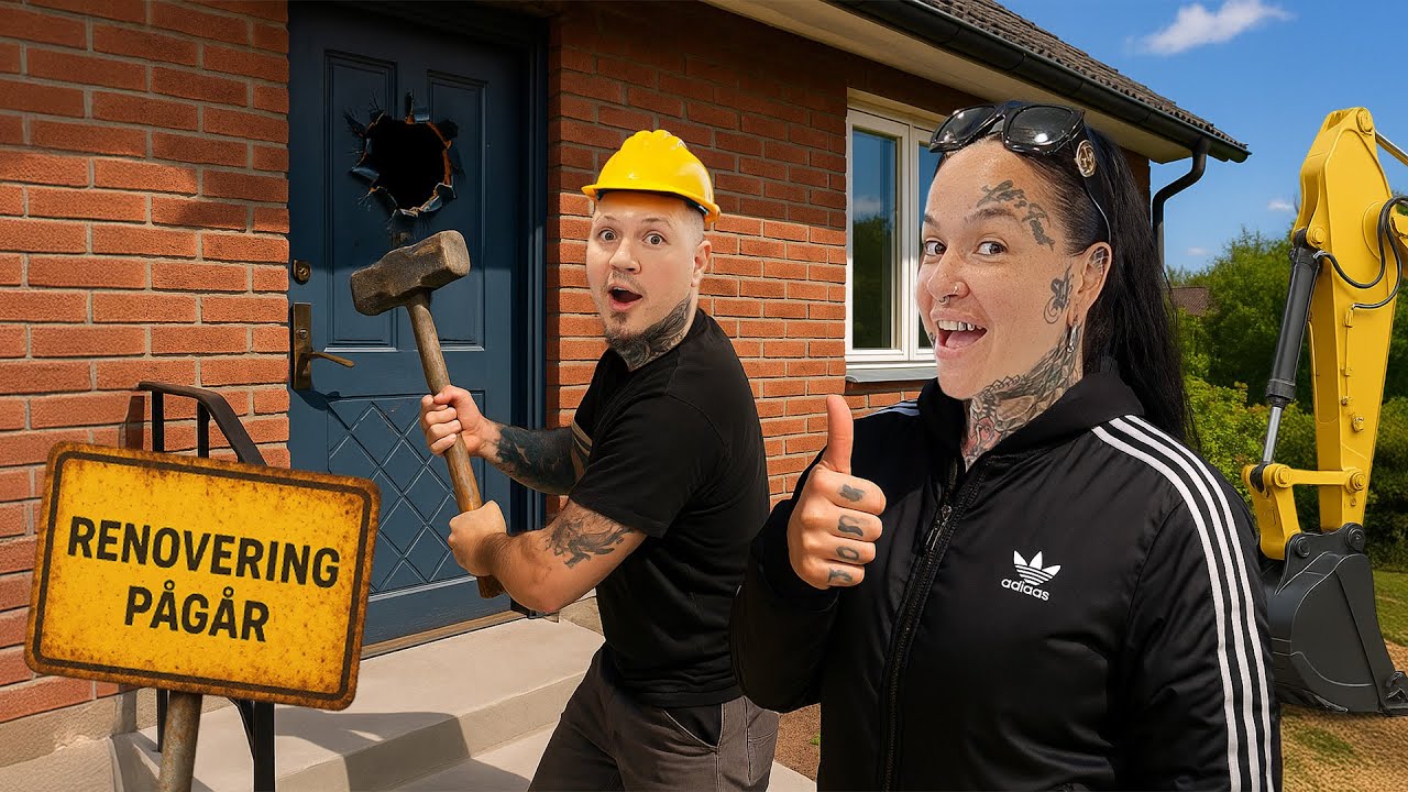 Tappar Nyckeln & Bygger Färdigt Trappen