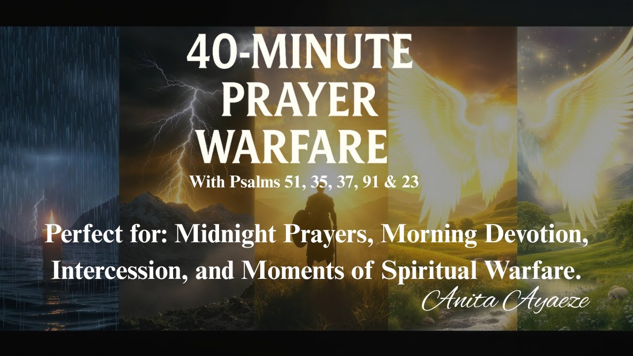 40 Minute Powerful Prayer Warfare