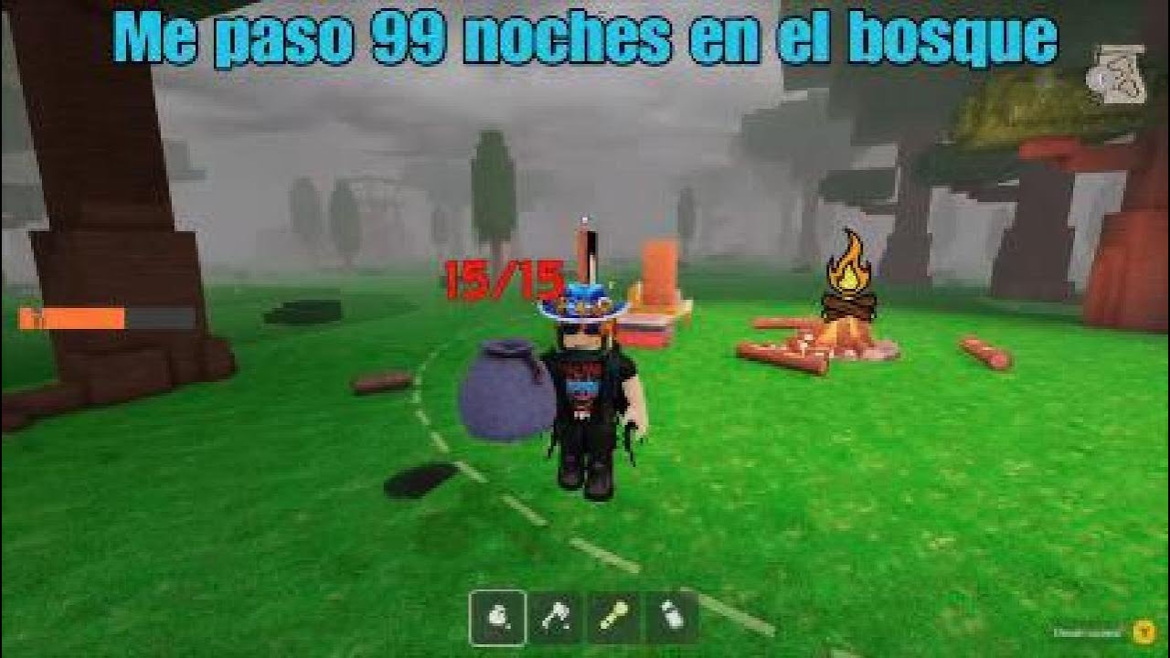 Me paso 99 noches en el bosque
