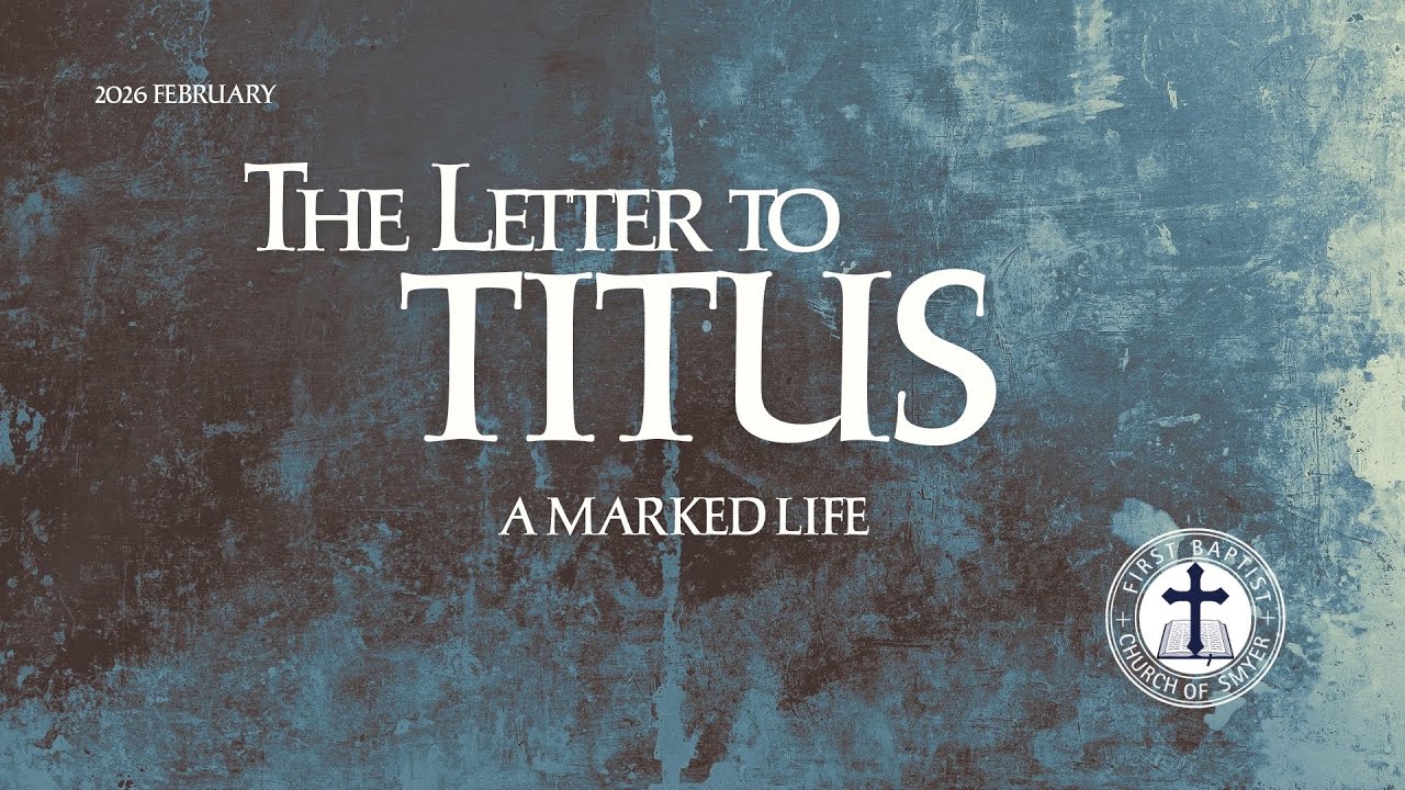 Sermon: “A Marked Life” (Titus 2:11-15)
