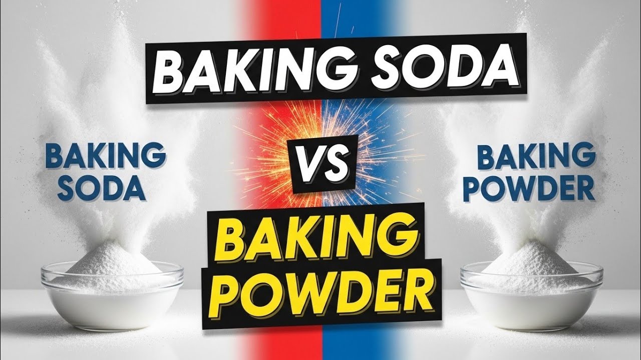 Baking Soda vs. Baking Powder: The Ultimate Showdown!
