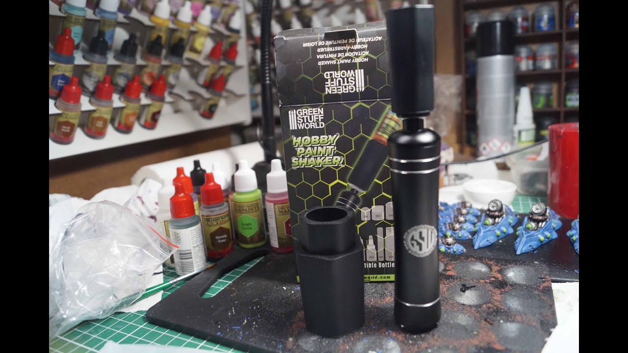 Review/Unboxing - Shaker à peinture - Green Stuff World
