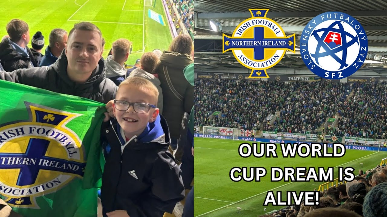 Group A is Blown Wide Open! Northern Ireland Vs Slovakia Vlog #worldcup2026 #gawa 