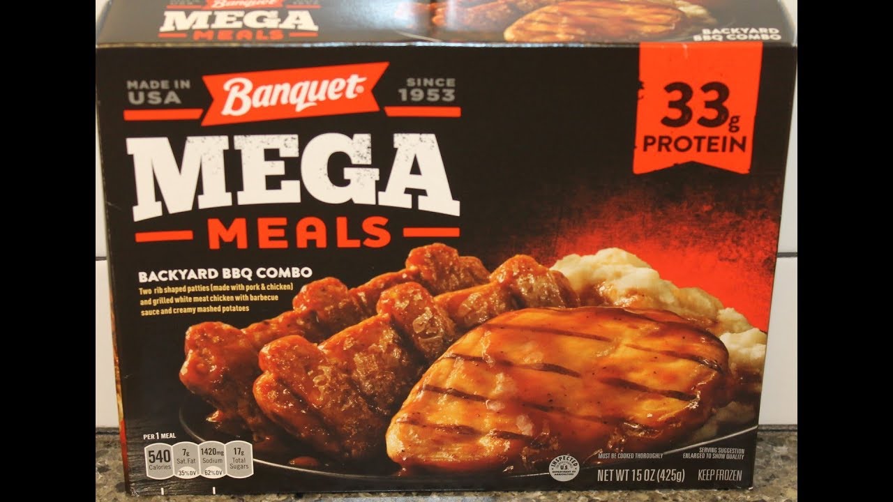 Banquet Mega Meals: Backyard BBQ Combo Review