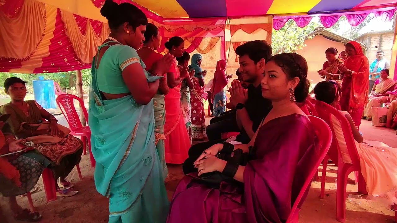 Bahu Bandi te chalaw huilena (Cousin's engagement ceremony )