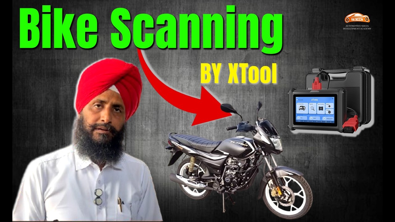 Bike Scanning (Platina) Ka Full Process 🔥 | XTool Se Bike Diagnose Kaise Kare? #BikeScanning #XTools