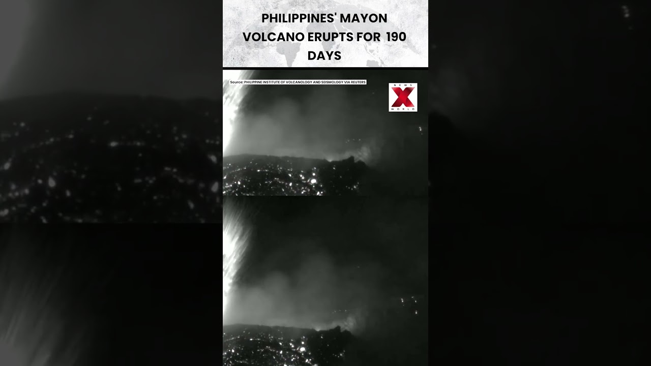 #volcano | Mayon Volcano Continues Erupting as Philippines Maintains Level 3 Alert #philippines