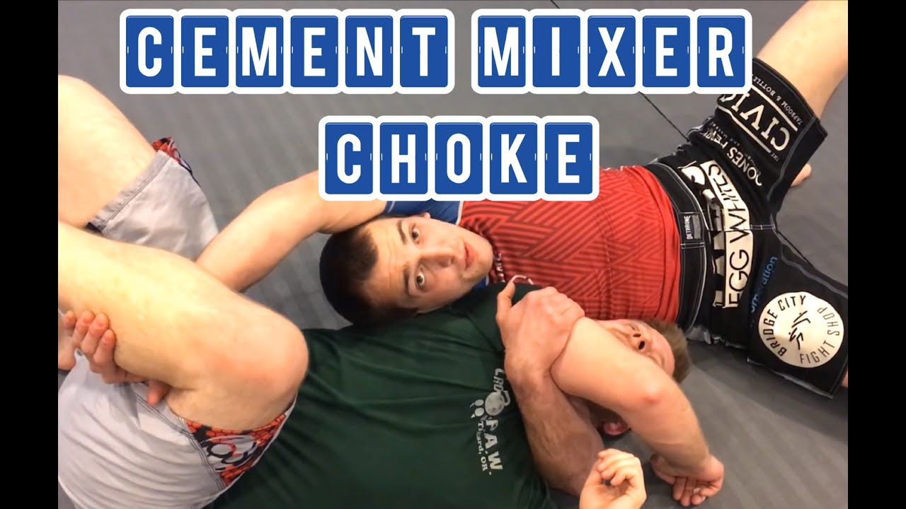 VERY STRONG BJJ front choke from turtle | The Cement Mixer