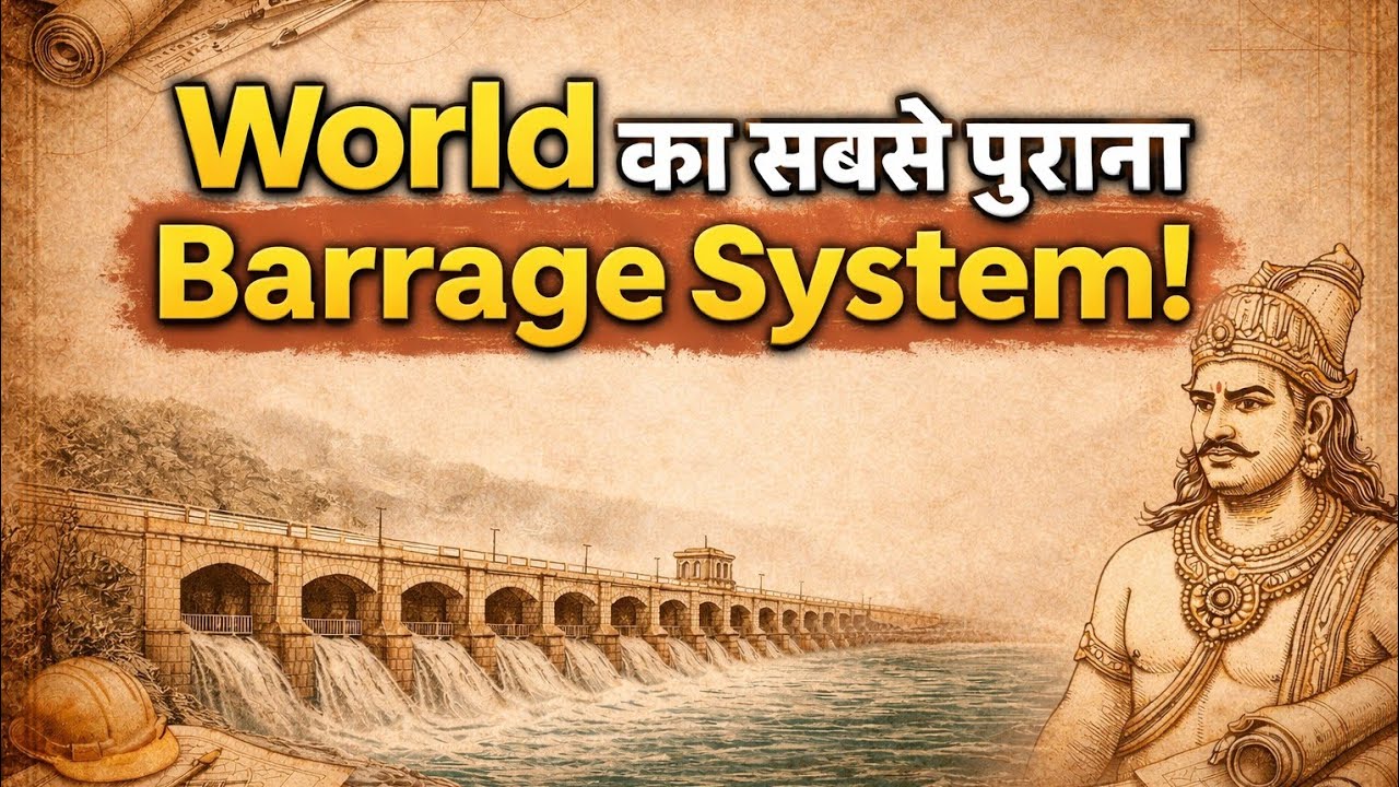 Kallanai Dam : दुनिया का सबसे पुराना Barrage System! | 2000 साल पुरानी Engineering का चमत्कार | SOL