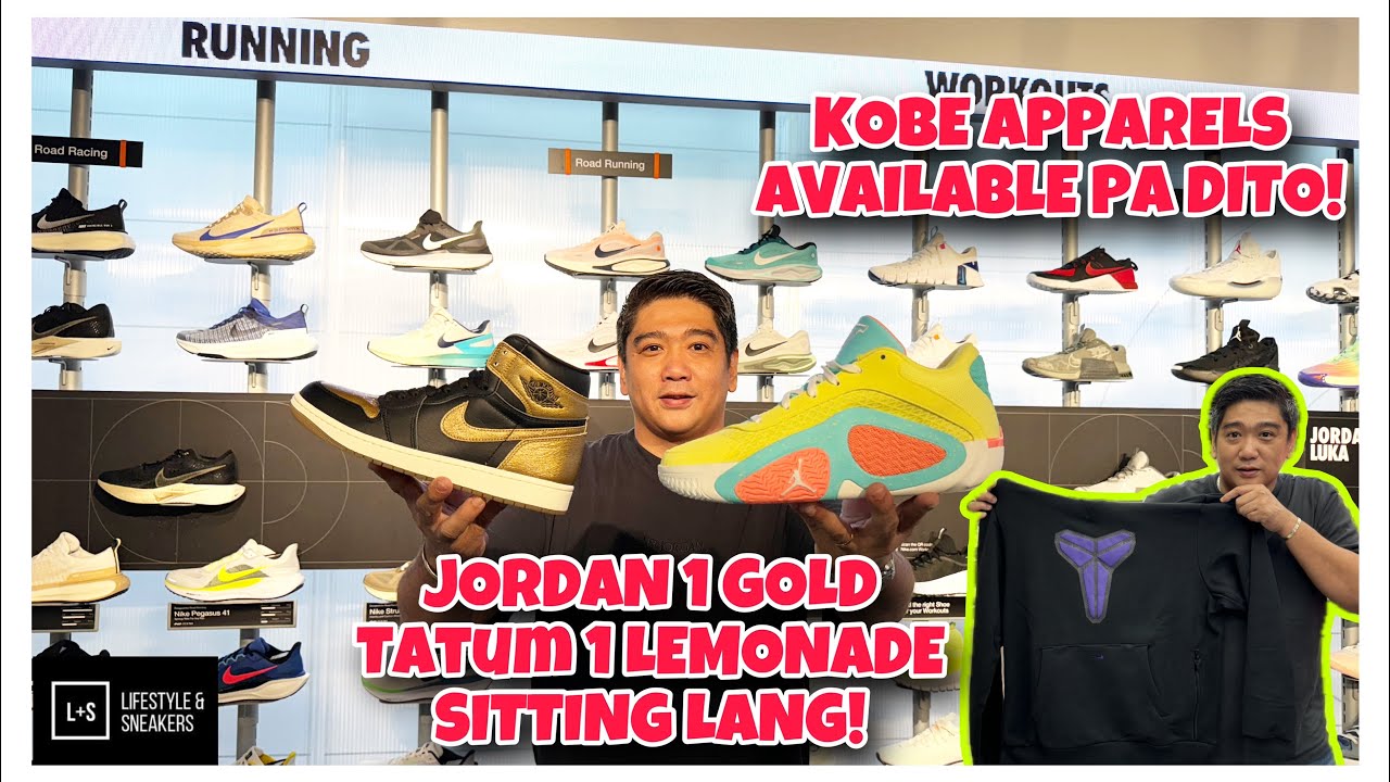 STOCK UPDATE SA NIKE PARK TRINOMA! MAY MGA KOBE APPARELS PA