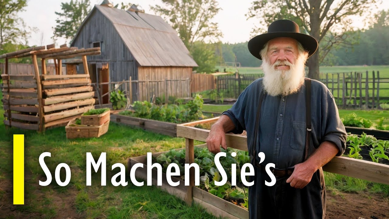 Wie Die Amish Ein Jahr Vorräte Auf Kleinem Raum Anbauen
