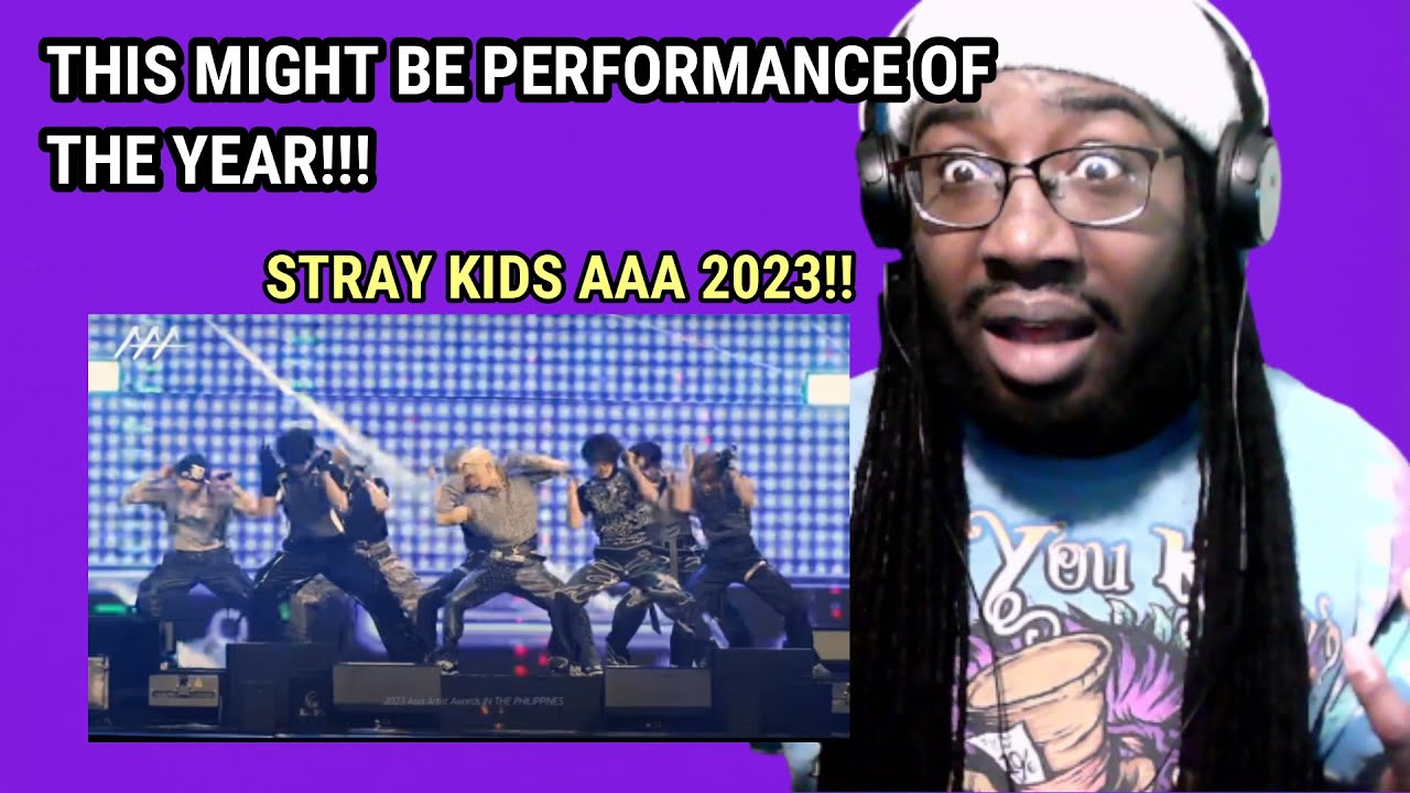 Stray Kids AAA 2023 Performance: Maniac, Get Lit, Topline & LaLaLaLa | Reaction!