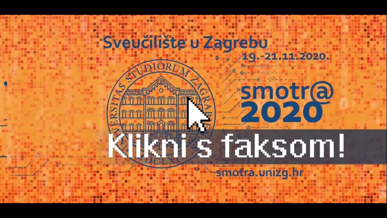 #Smotr@2020 - Otvorenje Smotre Sveučilišta u Zagrebu