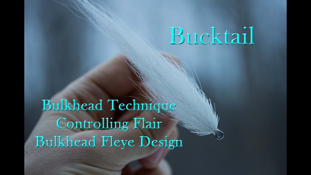Bucktail — техника BULKhead, контроль наклона и дизайн Bulkhead Fleye