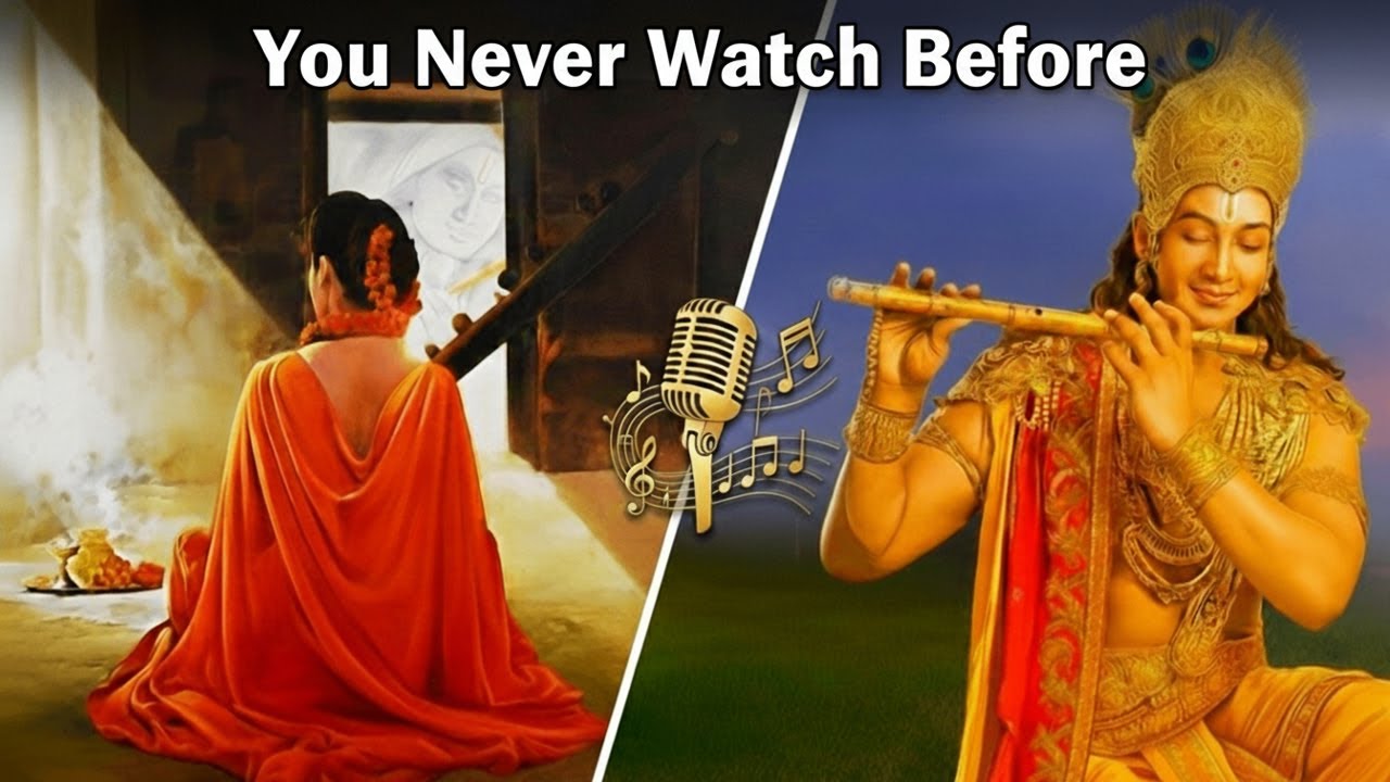 Krishna Aur Mirabai Ki Musical Jugalbandhi | You Never Watch Before | Divine Flute & Divine Sitar