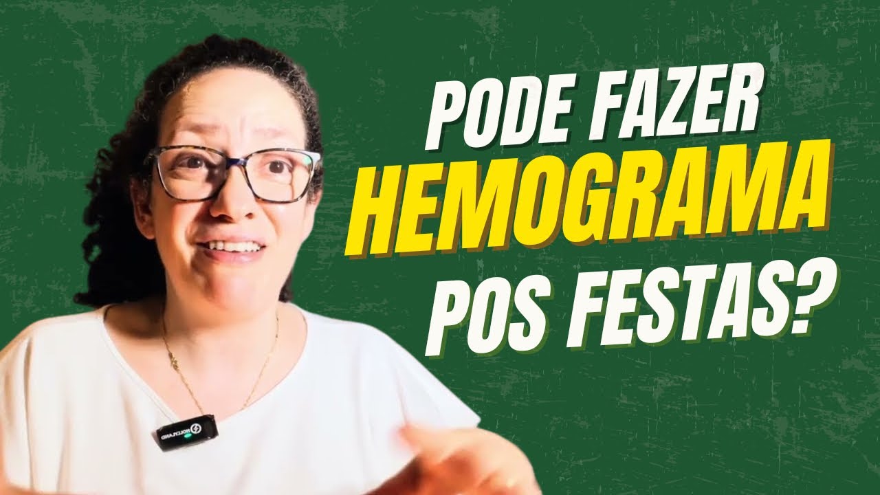 Hemograma pos festas vem alterado?