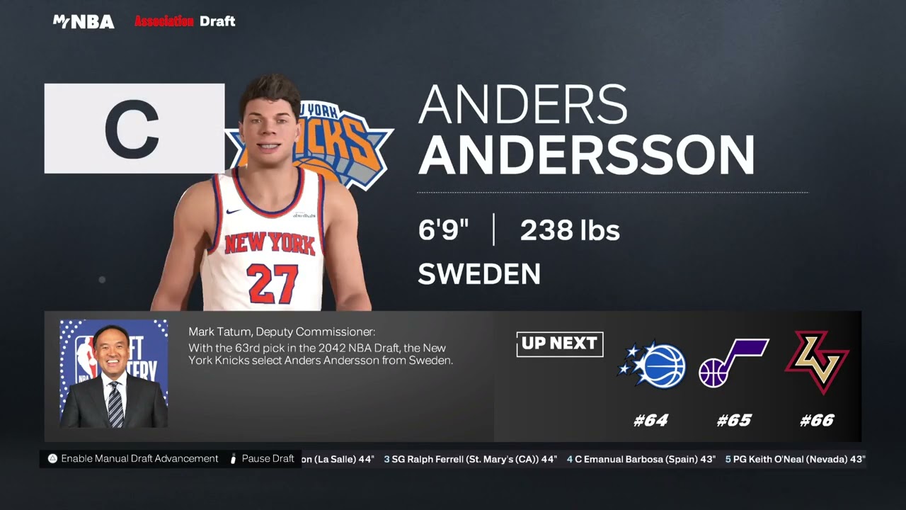 Supersonics Franchise Years 2042-43 to 2043-44