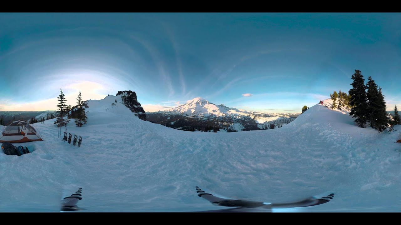 Rainier snowshoe 360 (Tatoosh Range)
