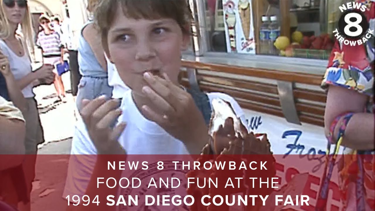 Food and fun at the Del Mar Fair/San Diego County Fair in 1994
