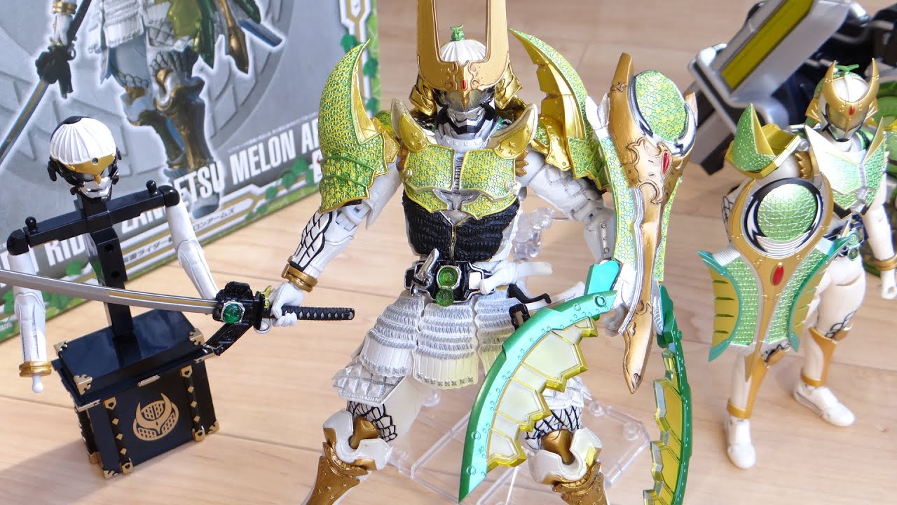 メロンディフェンダーが巨大ハサミに変形！プレバン限定 SIC 仮面ライダー斬月 メロンアームズ レビュー！SICオリジナルギミック搭載 鎧武