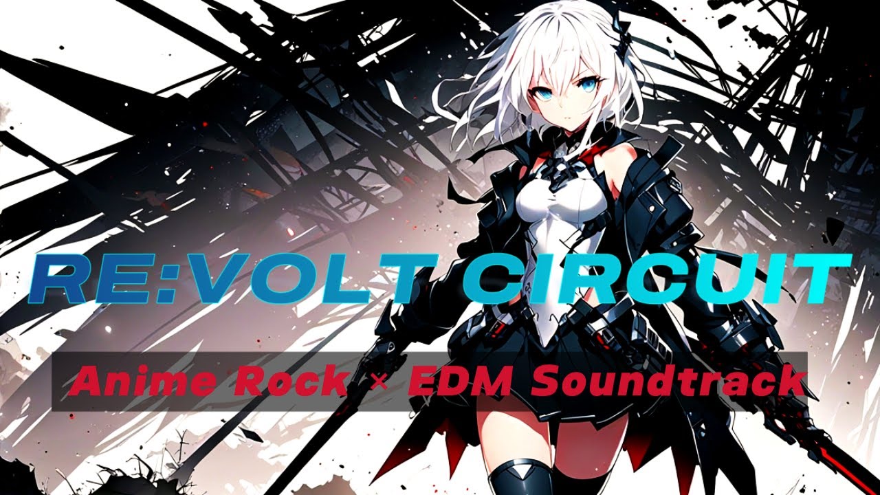 Anime Style Music｜RE:VOLT CIRCUIT アニソンロック&times;EDM集 -Anime Rock &times; EDM 疾走感 重低音