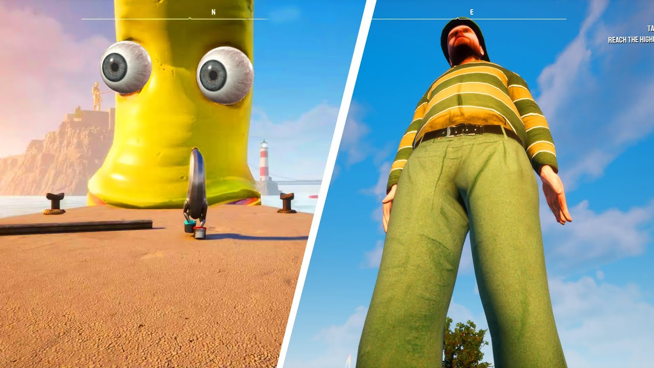 Goat Simulator 3  Ragdolls Funny Moments Crash/Jumps/Fails (Euphoria Physics) GOATFULYT
