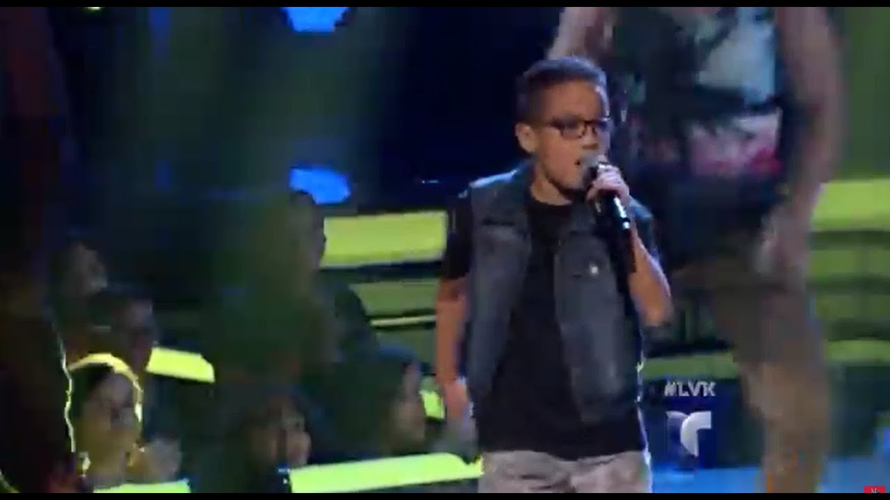 La Voz Kids | Jonael Santiago canta ‘El Tiburón’ en La Voz Kids
