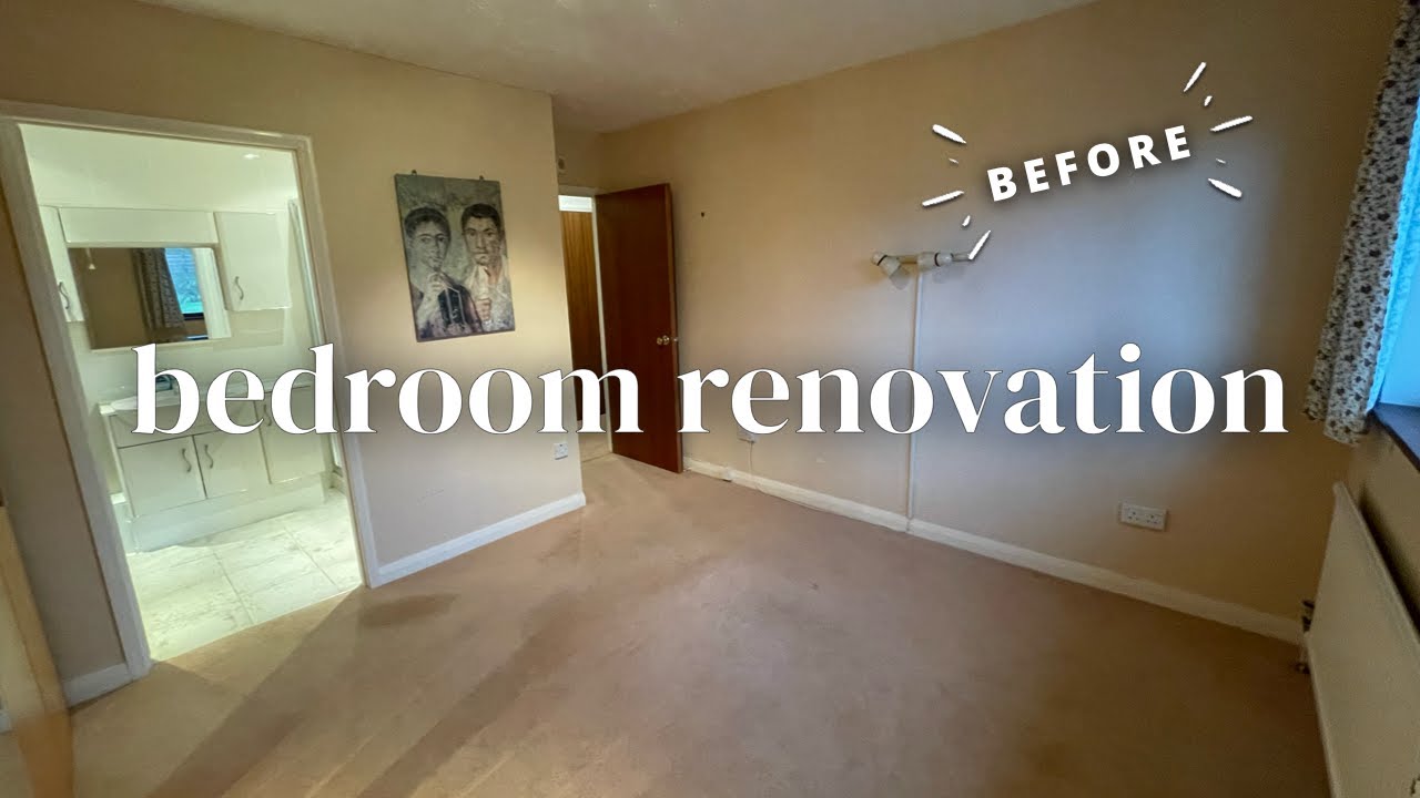 Bedroom Renovation | Wallpaper Stripping & Prepping