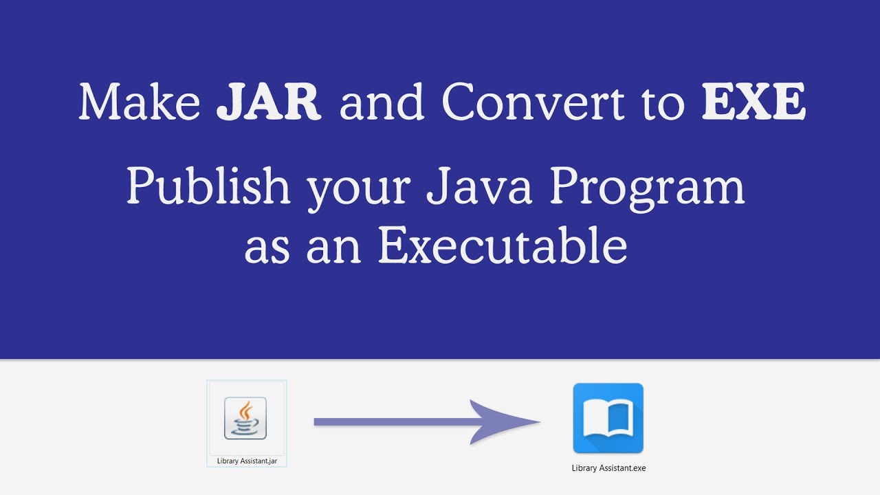 Как создать исполняемый файл (exe) для Java-приложения с помощью Launch4J
