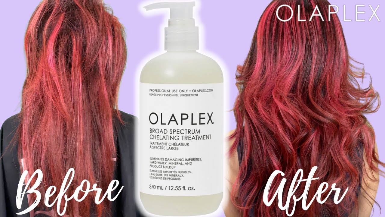 How To Use The NEW OLAPLEX CHELATING TREATMENT | Olaplex 4C Clarifying Shampoo VS Olaplex Chelation