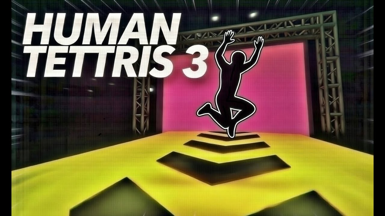 HUMAN TETRIS WORKOUT | Interactive Cardio Warm-Up at Home | No Equipment Fitness Game