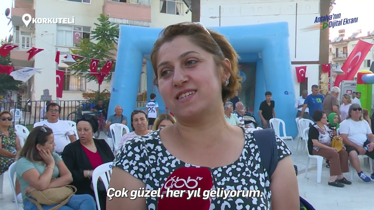 İlçe konserleri Korkuteli'de