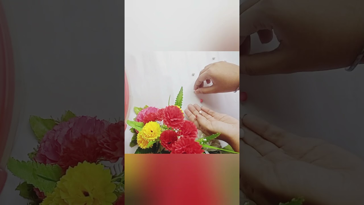 Diy hair clips making from clay #shorts  #diyhairband