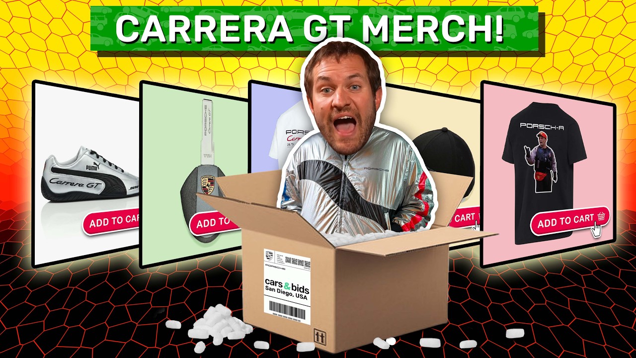 I Bought the Ugly Porsche Carrera GT Anniversary Merch Collection
