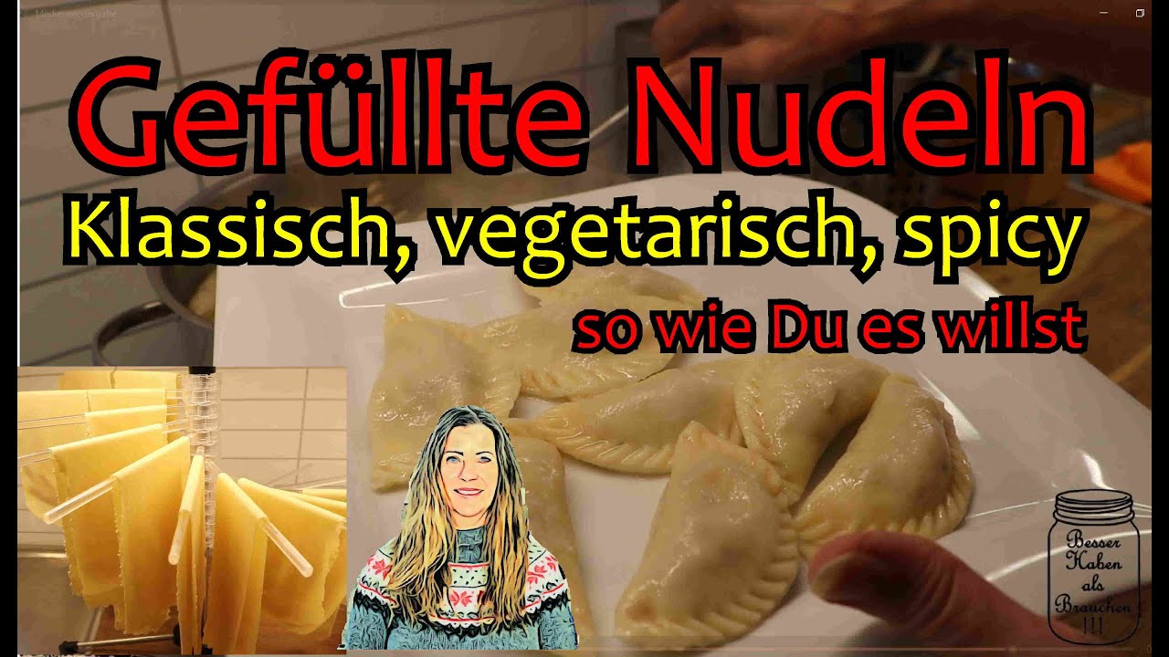 Gefüllte Nudeln - klassisch, vegetarisch oder spicy - so wie Du es magst. Pelmeni - Teigtaschen