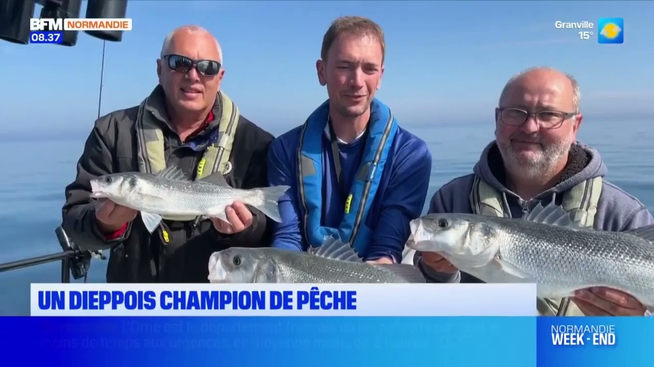 Embarquement avec BFM TV - Pêche en mer au large de Dieppe