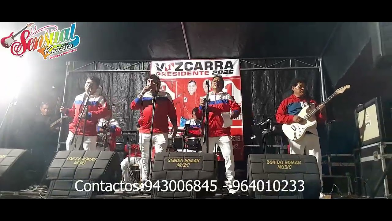 sensual kariño En vivo - ojitos hechiceros