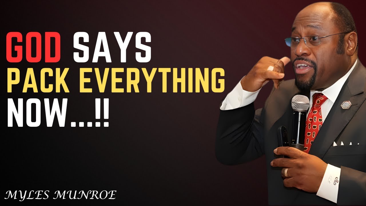 Chosen One_ God Just Said Tomorrow 🙌 - Dr Myles Munroe